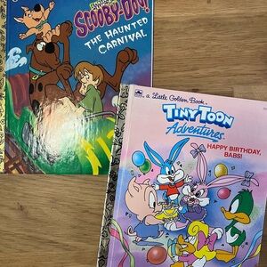 Scooby-Doo and Tiny Toon Adventures Little Golden Books